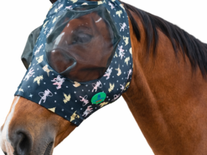 Digital Print Lycra Fly Mask for Horses