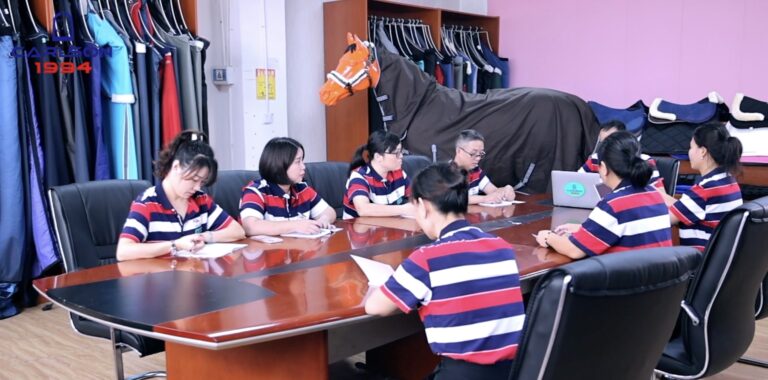 Carlson Saddlery project management and buyer communication team