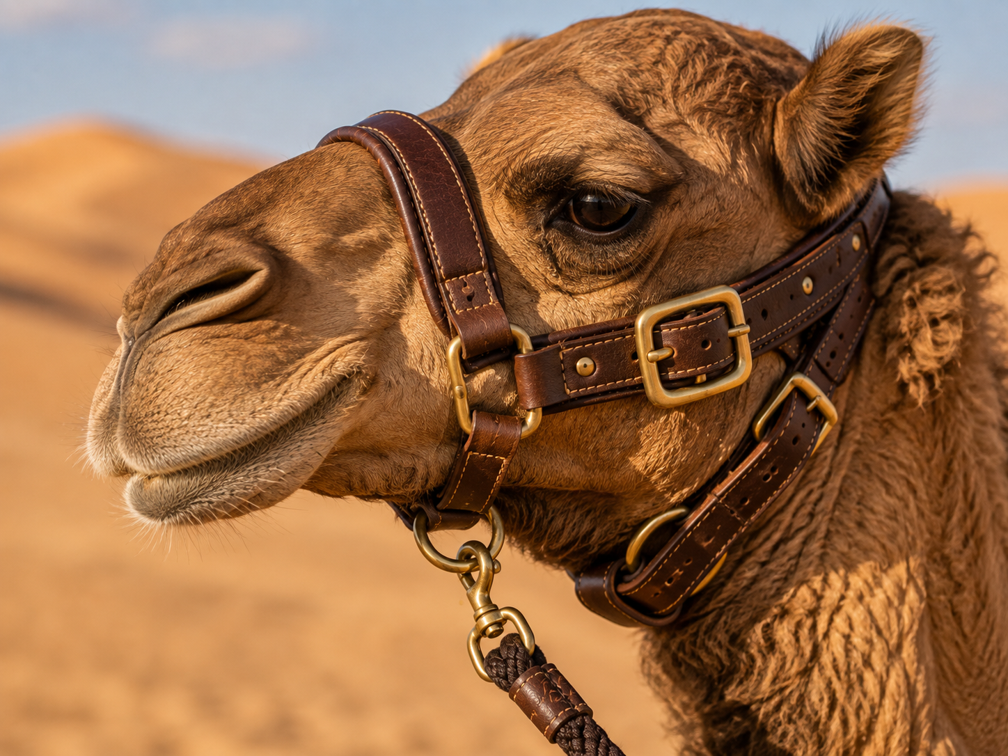 Camel Halters, Headcollars and Lead Ropes