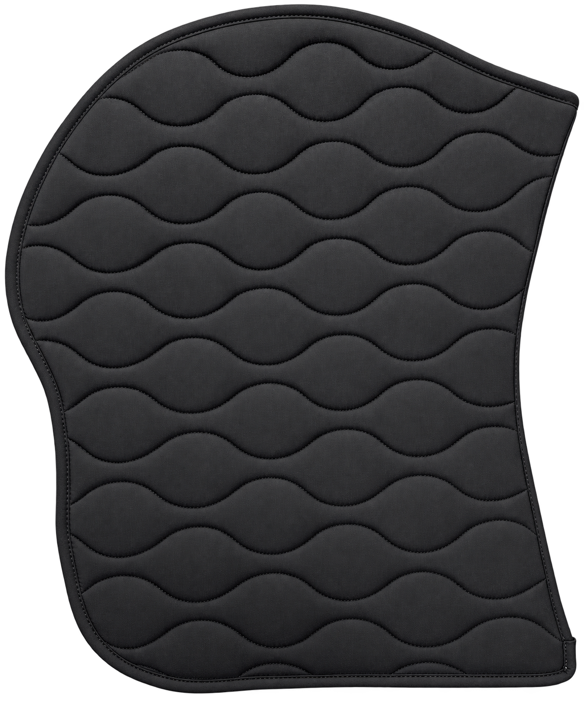 Custom wave quilted dressage saddle pad for OEM and private label development